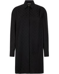 Roberto Cavalli - Chemisier A Maniche Lunghe - Lyst