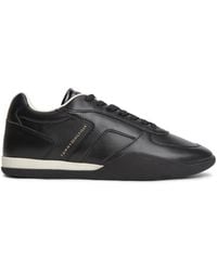 Tommy Hilfiger - Logo-Print Leather Sneakers - Lyst