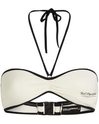 Karl Lagerfeld - Hotel Karl ビキニトップ - Lyst