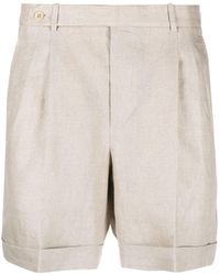 Brioni - Shorts mit Faltendetail - Lyst