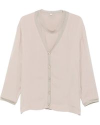 Giorgio Armani - Button-Up Jacket And Blouse - Lyst