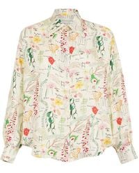 La Prestic Ouiston - Lauren Printed Shirt - Lyst