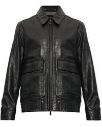 Paul Smith - Leren Jack - Lyst
