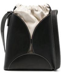 Jil Sander - Curve Cross Body Bag - Lyst