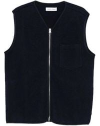 Samsøe & Samsøe - Gilet Sahannes Con Zip E Tasche - Lyst