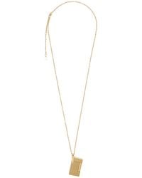 ST Dupont - Object N01 Necklace - Lyst