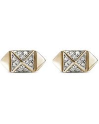 John Hardy - Icon Stud Diamond Earrings - Lyst