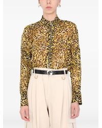 Givenchy - Zip Patterned Shirt - Lyst
