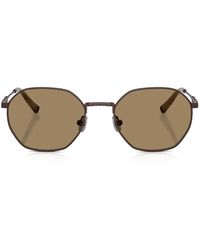Brunello Cucinelli - Lunettes De Soleil À Monture Géométrique - Lyst