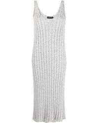 Fabiana Filippi - Sequin-embellished Knitted Midi Dress - Lyst