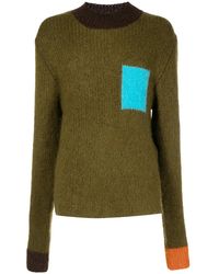 Jacquemus - Color-block Crewneck Sweater - Lyst