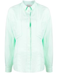 forte_forte - Chest-Pocket Longsleeved Shirt - Lyst
