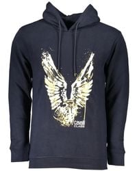 Roberto Cavalli - Eagle-Print Hoodie - Lyst