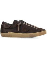 Philippe Model - Prsx Logo-Patch Sneakers - Lyst