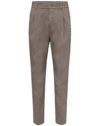 DRYKORN - Pleated Tapered Trousers - Lyst