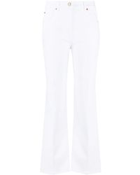 Valentino Vgold Flared Jeans - White