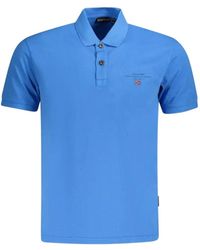 Napapijri - Polo À Logo Imprimé - Lyst
