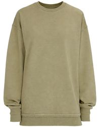 DIESEL - Sweatshirt Dress With Chiffon And Lace Skirt - Lyst