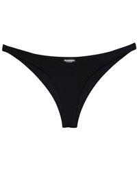 DSquared² - Slip bikini con placca logo - Lyst
