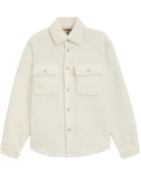 BOSS - Teddy Shirtjack Met Dubbele Zak - Lyst