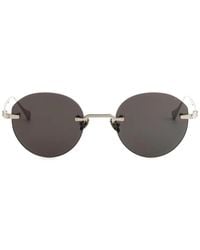 Kyme - Charles Round-Frame Sunglasses - Lyst
