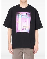 Kolor - The Flying Saucers Graphic T-Shirt - Lyst