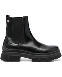 Tommy Hilfiger - Chunky-sole Leather Chelsea Boots - Lyst