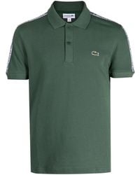 Lacoste - Logo-Patch Cotton Polo Shirt - Lyst