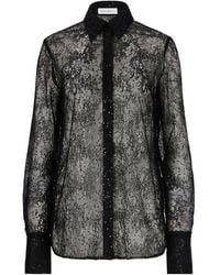 Nina Ricci - Sequin-Embellished Bell-Cuffs Shirt - Lyst
