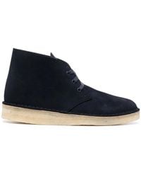 Clarks - レースアップ スエードブーツ - Lyst