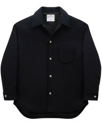 Courreges - Long-sleeved Buttoned Shirt Jacket - Lyst