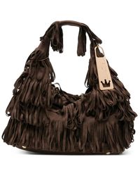 La Milanesa - Fringed Capuci Clutch Bag - Lyst
