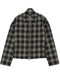 Meta Campania Collective - Tino Check Blouson Jacket - Lyst
