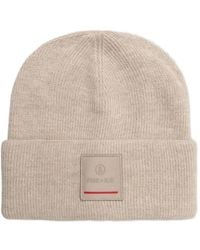 Bogner Fire + Ice - Tarek Logo-Patch Beanie Hat - Lyst