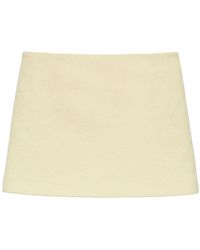 MSGM - Wool Mini Skirt - Lyst