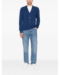 Brunello Cucinelli - English Rib Knit Cardigan - Lyst