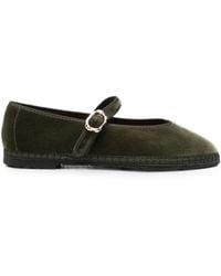 Flabelus - Pierre Velvet Ballet Flats - Lyst