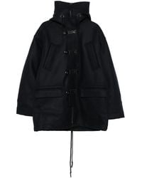 G-Star - Toggle-Fastening Hooded Coat - Lyst