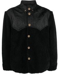 Versace - Barocco Silhouette Fleece Jack - Lyst
