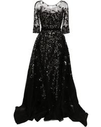 Saiid Kobeisy - Sequin-Embellished Tulle Gown - Lyst
