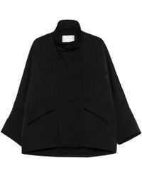 Christian Wijnants - High-Neck Flap-Pocket Coat - Lyst