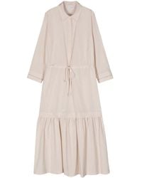 Peserico - Dress With Ruffles - Lyst