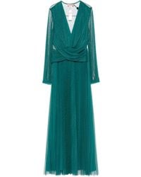Twinset - Twisted Long-Sleeved Dress - Lyst