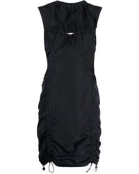 Monse - Robe Courte À Découpes - Lyst