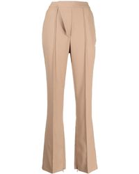Ambush - High-Waisted Flared Trousers - Lyst