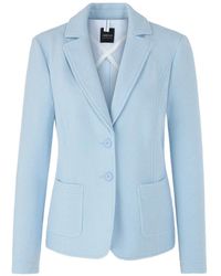 Marc Cain - Patterned Button-Front Blazer - Lyst