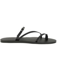 Manebí - X Alex Rivière Studio Giorgia Leather Sandals - Lyst