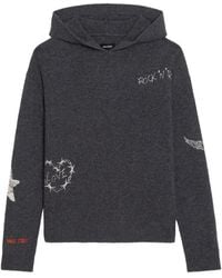 Zadig & Voltaire - Markyz Cashmere Sweater - Lyst