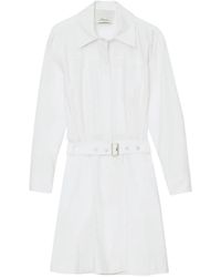 3.1 Phillip Lim - Belted Shirt Mini Dress - Lyst