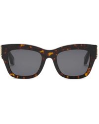 Roberto Cavalli - Mirror Sonnenbrille Mit Snake-Schild - Lyst